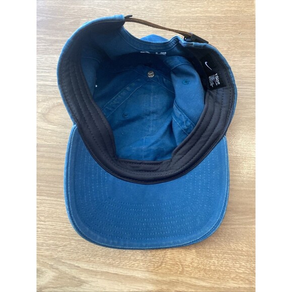 Nike Heritage86 Teal Strapback Golf Hat Cap OSFM - Picture 5 of 7